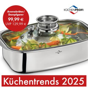 Bräter/Dampfgarer 6ltr 36x24